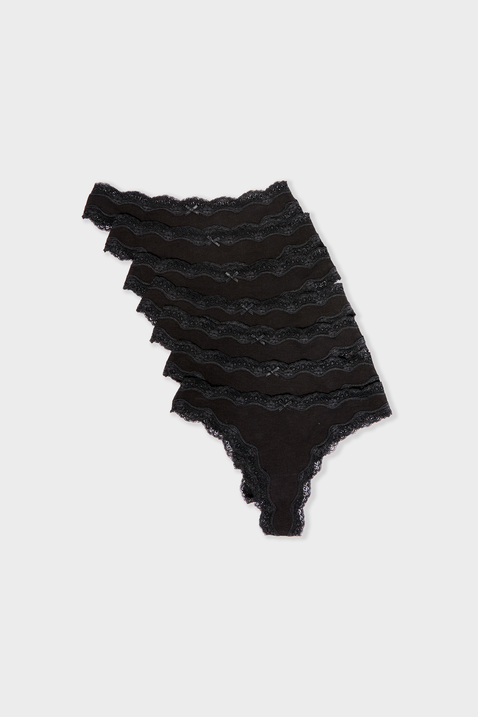 Pack of 7 Microfiber Thongs