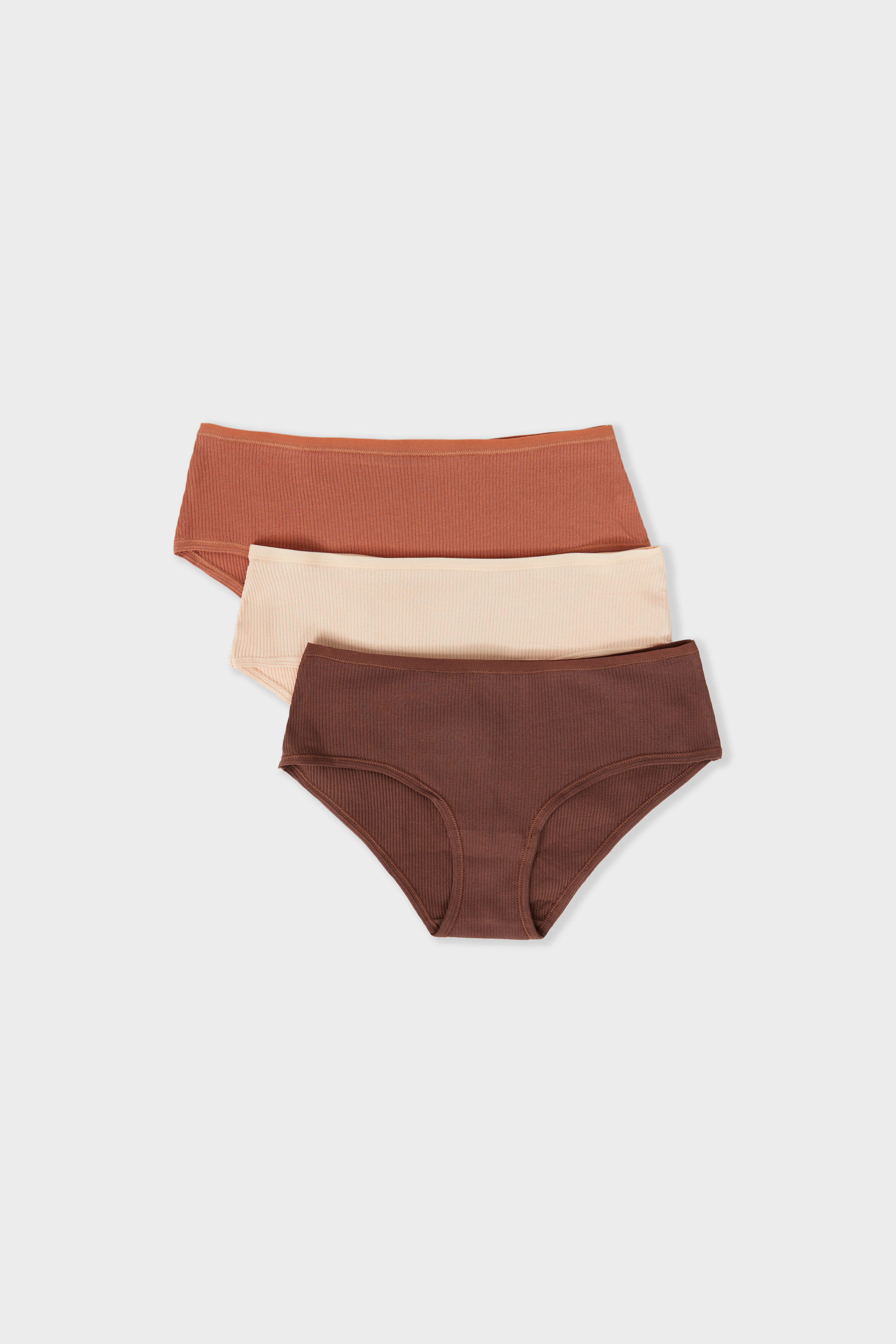 3-Pack Cotton Boyshorts